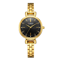 Montre Curren-Cadran Blanc & Finition argentée