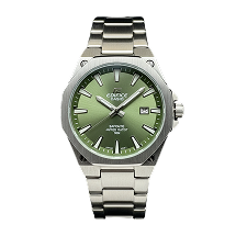 Montre Casio Édifice – Cadran Vert & Finition Argentée