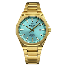 Édifice Casio-Cadran vert Finition Jaune or