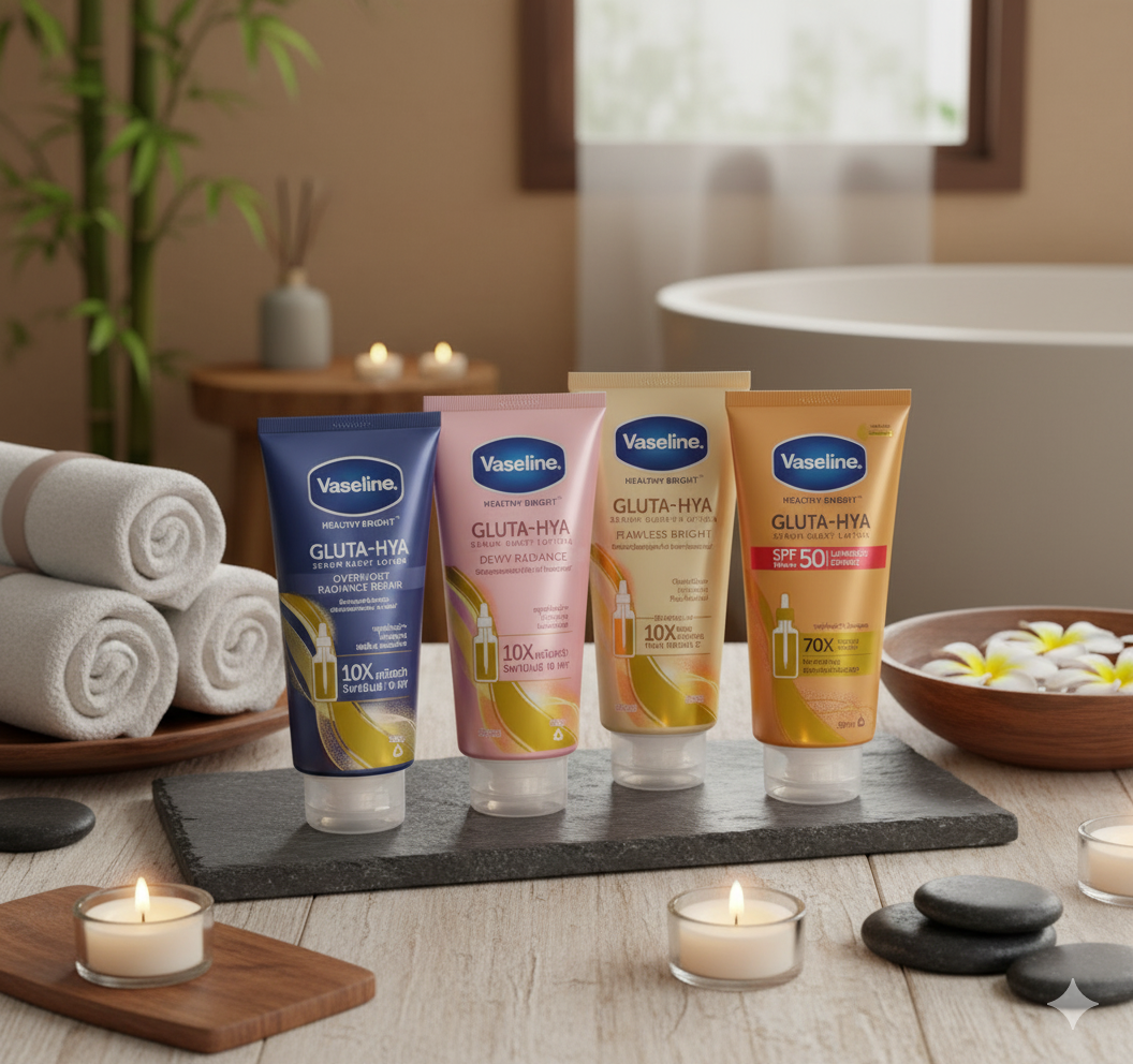 Sérum Vaseline Gluta-Hya – Éclat, Hydratation & Peau Lumineuse