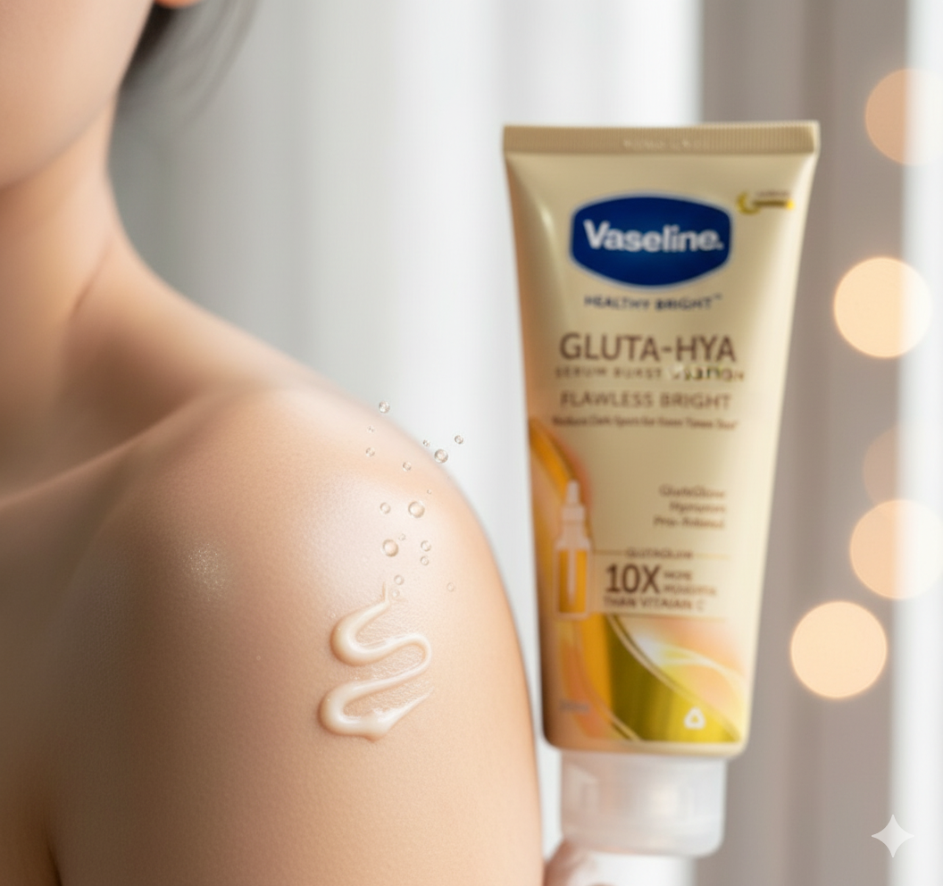 Sérum Vaseline Gluta-Hya – Éclat, Hydratation & Peau Lumineuse