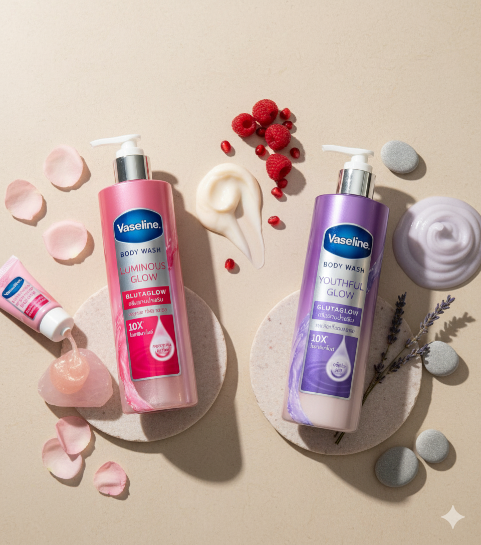 Gel douche Vaseline Body Wash – Douceur et Hydratation pour la Peau