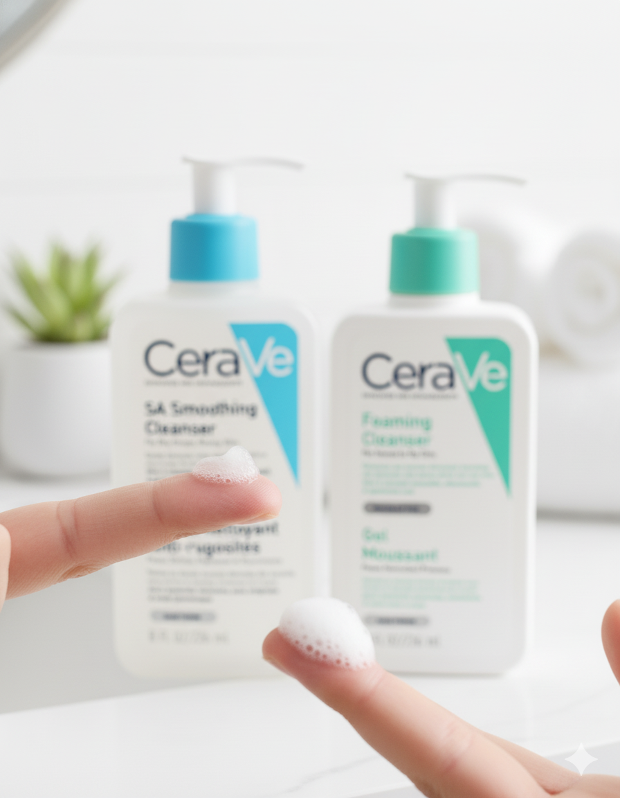 CeraVe – Gels Nettoyants Visage et Corps : Douceur, Pureté & Hydratation
