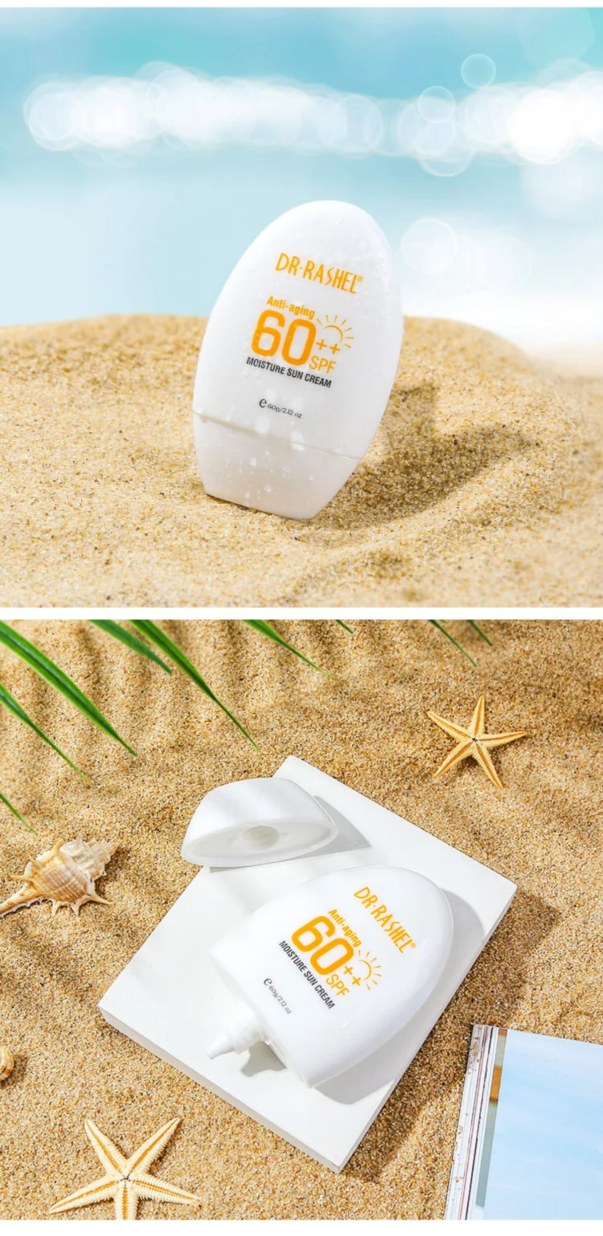 Crème Solaire Dr Rashel – Protection, Hydratation & Éclat