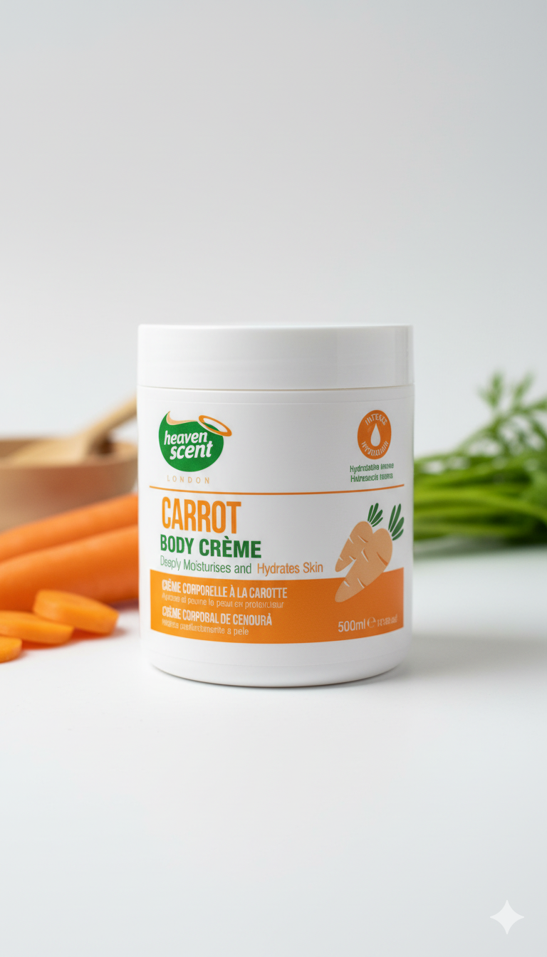 Crème Corporelle à la Carotte - Heaven Scent