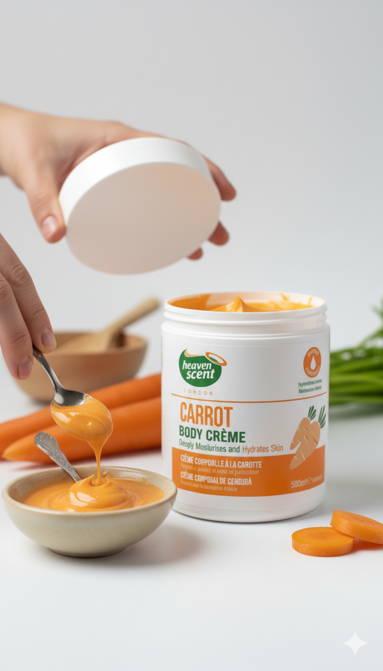Crème Corporelle à la Carotte - Heaven Scent