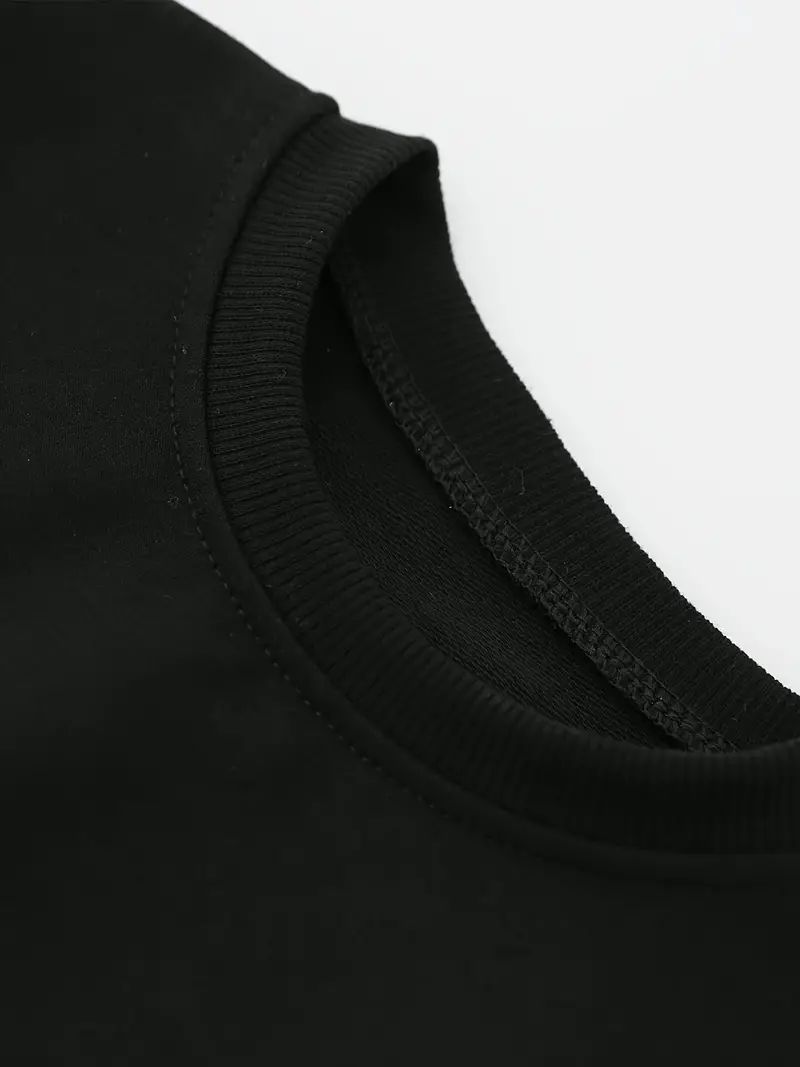 t-shirt unicolore noir